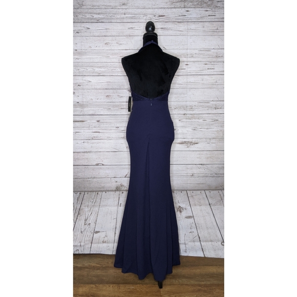 lulu's • love potion lace halter maxi dress - Picture 6 of 10